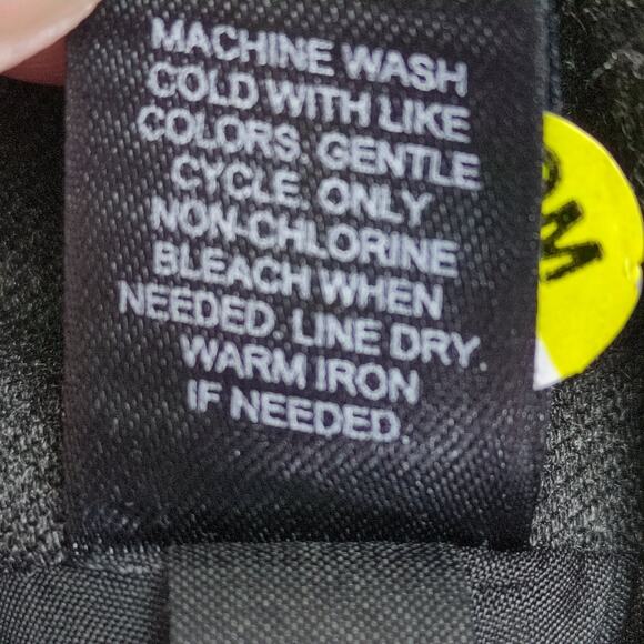 NWT Express Sz 10 Gray Paneled Short Pencil Skirt with Back Buckle Career Edgy - Picture 6 of 6